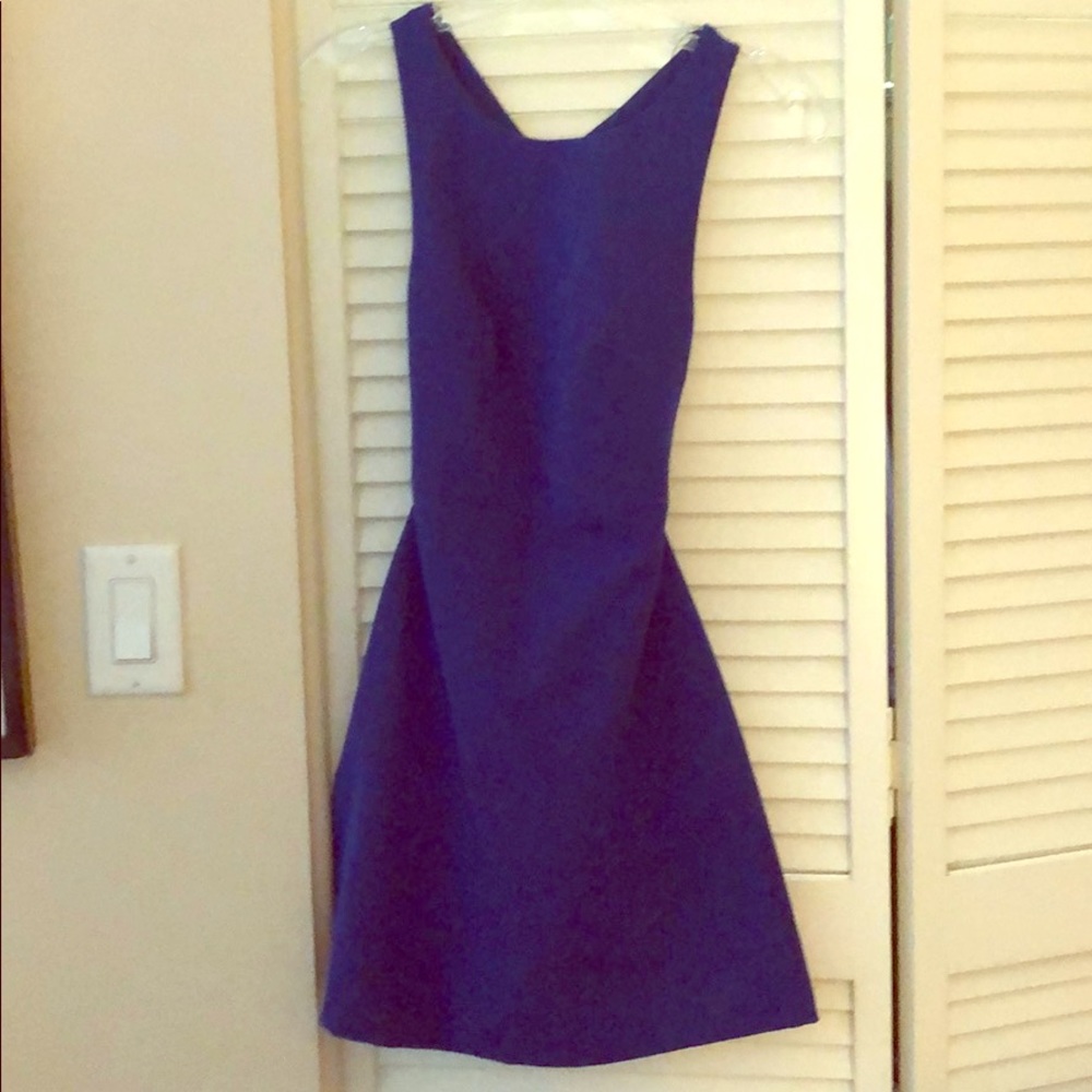 Blue Zara dress